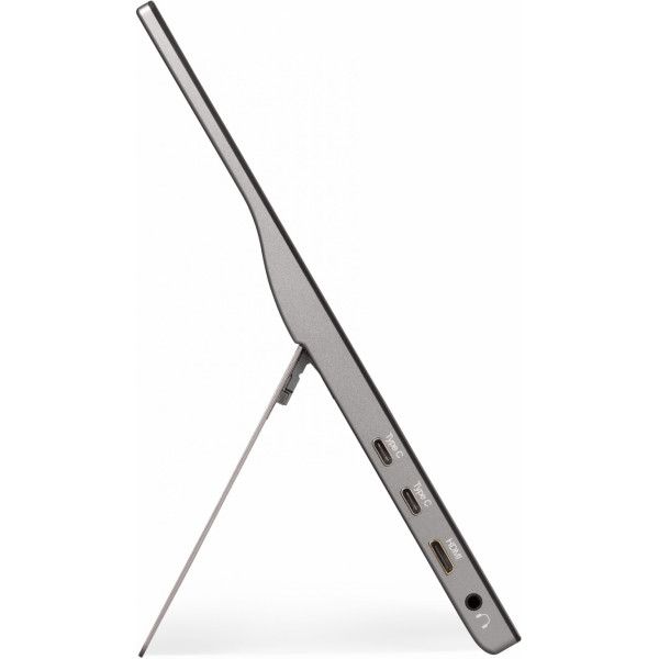 Viewsonic TD1655 computer monitor 39,6 cm (15.6") 1920 x 1080 Pixels Full HD LED Touchscreen Multi-gebruiker Zwart, Zilver (TD1655)