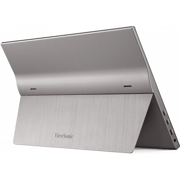 Viewsonic TD1655 computer monitor 39,6 cm (15.6") 1920 x 1080 Pixels Full HD LED Touchscreen Multi-gebruiker Zwart, Zilver (TD1655)