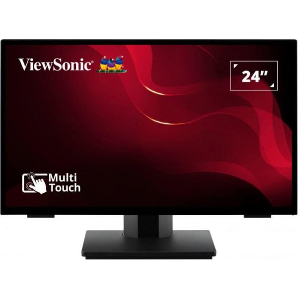 Viewsonic TD2465 beeldkrant Interactief flatscreen 61 cm (24") LED 250 cd/m² Full HD Zwart Touchscreen (TD2465) Viewsonic TD2465 beeldkrant Interactief flatscreen 61 cm (24") LED 250 cd/m² Full HD Zwart Touchscreen (TD2465)