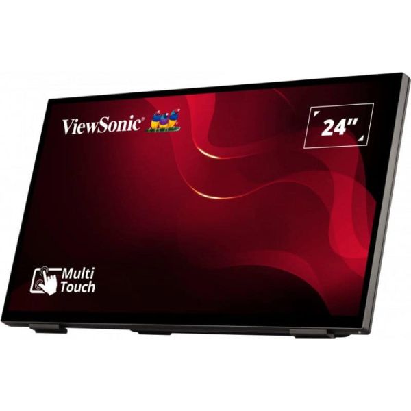 Viewsonic TD2465 beeldkrant Interactief flatscreen 61 cm (24") LED 250 cd/m² Full HD Zwart Touchscreen (TD2465)