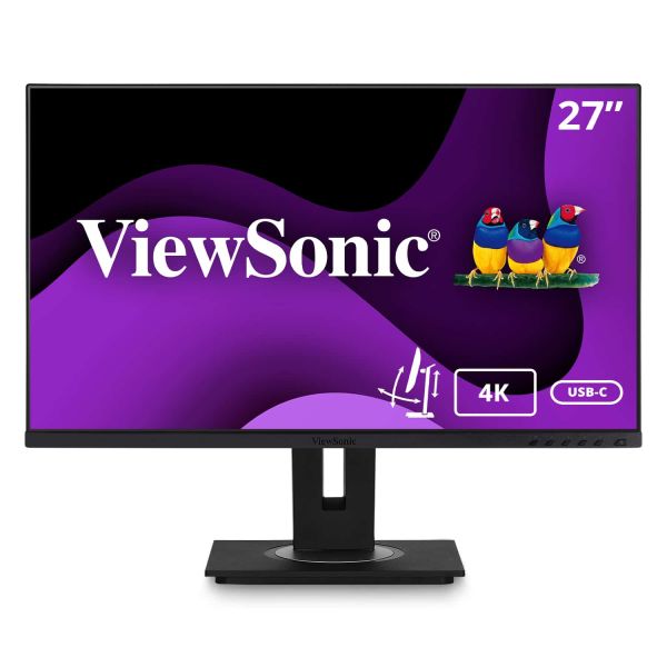 Viewsonic VG2756-4K computer monitor 68,6 cm (27") 3840 x 2160 Pixels 4K Ultra HD Zwart (VG2756-4K)