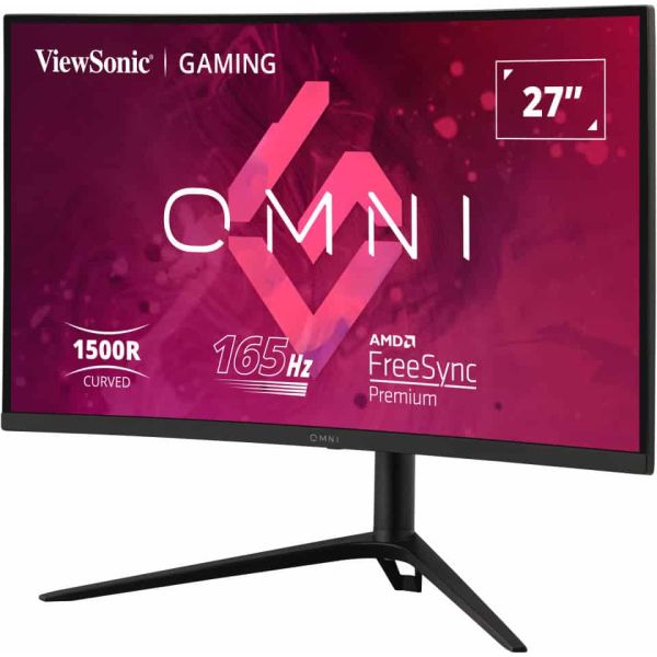 Viewsonic VX Series VX2718-2KPC-MHDJ computer monitor 68,6 cm (27") 2560 x 1440 Pixels Quad HD Zwart (VX2718-2KPC-MHDJ)
