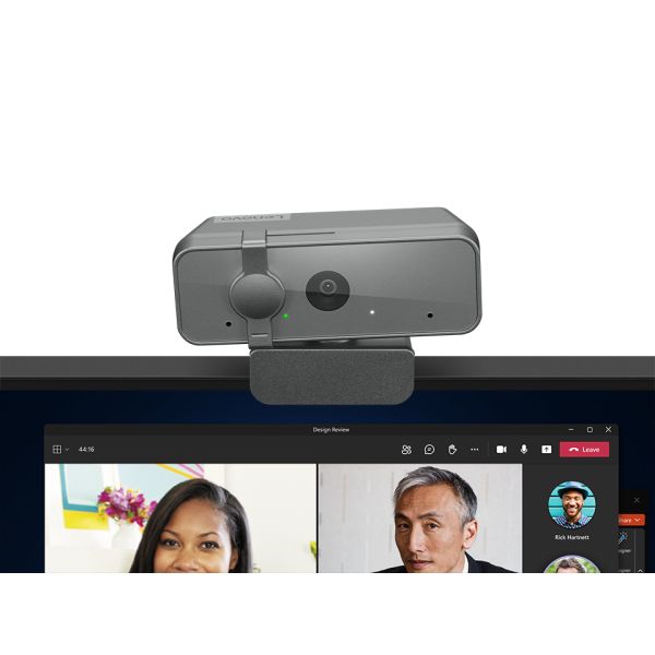 Lenovo GXC1S15023 webcam 1920 x 1080 Pixels USB 2.0 Grijs