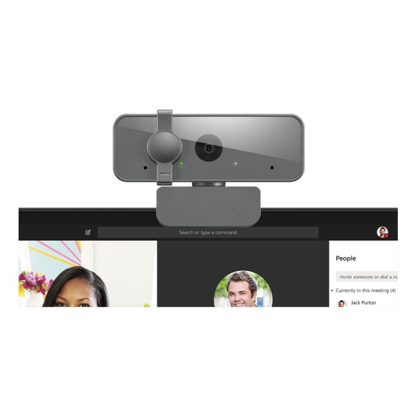 Lenovo GXC1S15023 webcam 1920 x 1080 Pixels USB 2.0 Grijs (GXC1S15023) Lenovo GXC1S15023 webcam 1920 x 1080 Pixels USB 2.0 Grijs