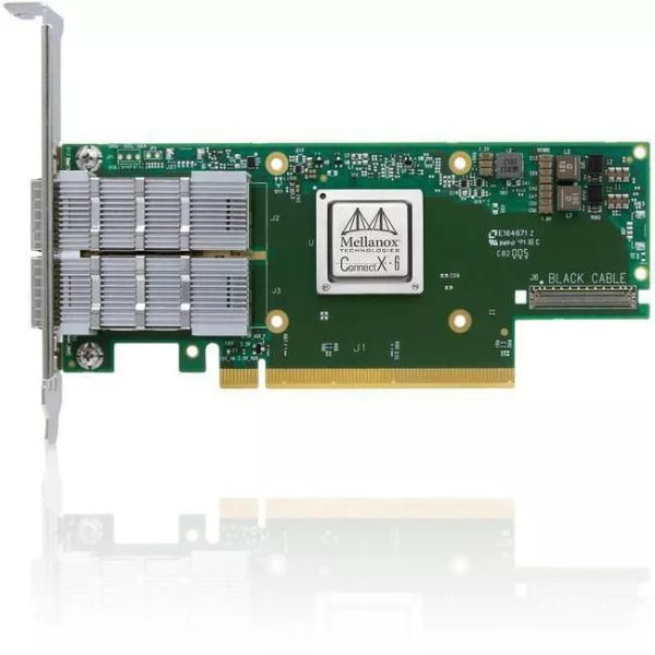 Mellanox ConnectX-6 VPI Adapter Card HDR IB 200Gbps en 200GbE Dual-Por (MCX653106A-HDAT-SP)