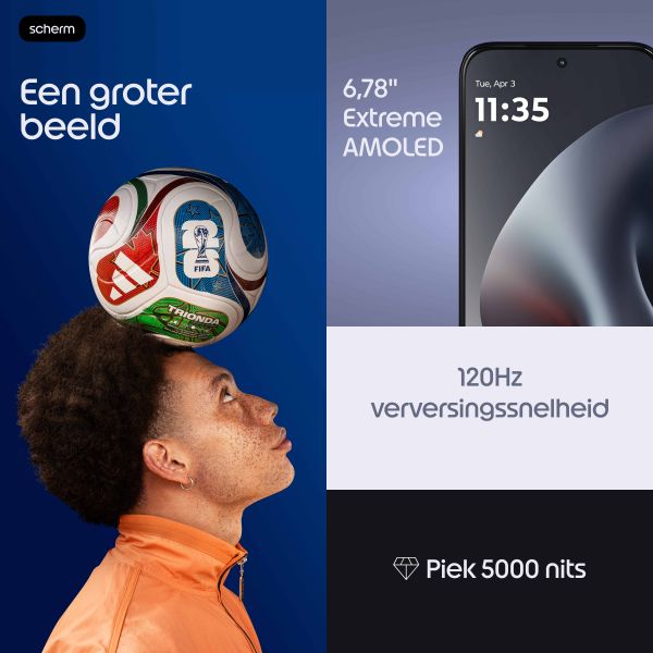 Motorola moto g87 17,2 cm (6.78") Hybride Dual SIM Android 16.0 5G USB Type-C 8 GB 256 GB 5200 mAh Grijs (PBBS0002SE) Motorola moto g87 17,2 cm (6.78") Hybride Dual SIM Android 16.0 5G USB Type-C 8 GB 256 GB 5200 mAh Grijs (PBBS0002SE)