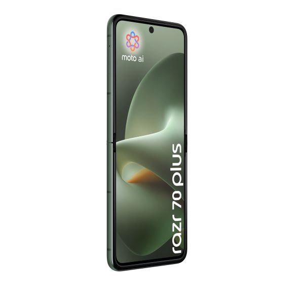 Motorola razr 70 plus 17,5 cm (6.9") Dual SIM Android 16.0 5G USB Type-C 12 GB 512 GB 4500 mAh Donkergroen (PBCF0004SE) Motorola razr 70 plus 17,5 cm (6.9") Dual SIM Android 16.0 5G USB Type-C 12 GB 512 GB 4500 mAh Donkergroen (PBCF0004SE)
