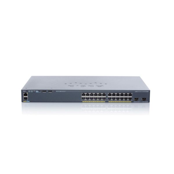 Cisco Catalyst 2960-X 24 Gigabit Switch (WS-C2960X-24TD-L-RFB)