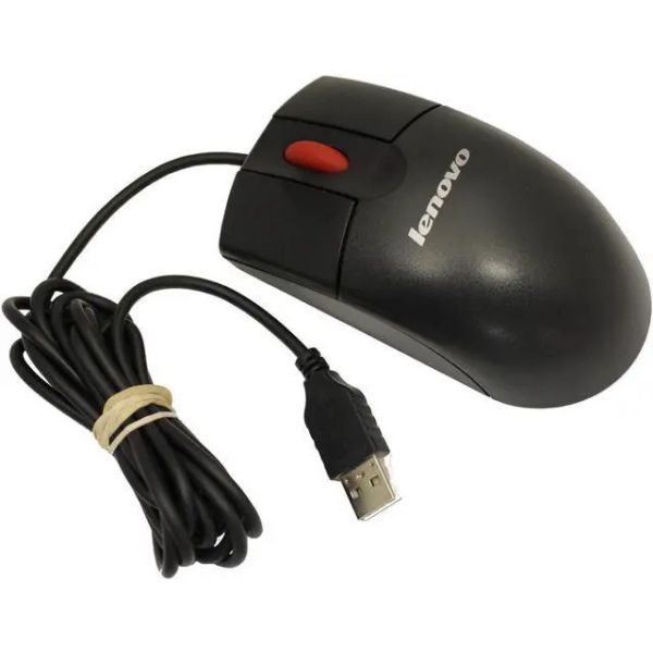 Lenovo Optical 3-Button USB Mouse (Black) (781030)