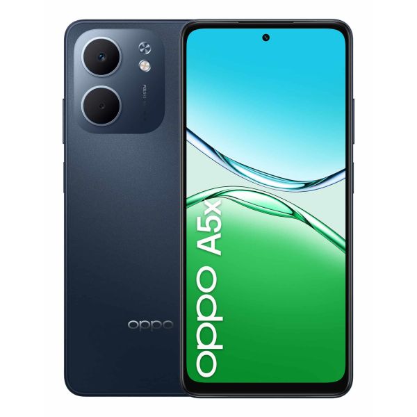 OPPO A5x 16,9 cm (6.67") Dual SIM Android 15 4G USB Type-C 4 GB 128 GB 6000 mAh Zwart (CPH2725BE)