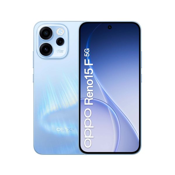 OPPO 15 F 5G 16,7 cm (6.57") Dual SIM Android 16.0 USB Type-C 8 GB 256 GB 6500 mAh Blauw (CPH2801AE)