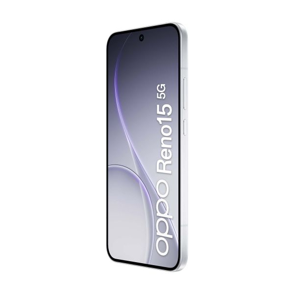 OPPO Reno15 5G 16,7 cm (6.59") Dual SIM Android 16.0 USB Type-C 8 GB 512 GB 6500 mAh Wit (CPH2825AE) OPPO Reno15 5G 16,7 cm (6.59") Dual SIM Android 16.0 USB Type-C 8 GB 512 GB 6500 mAh Wit (CPH2825AE)