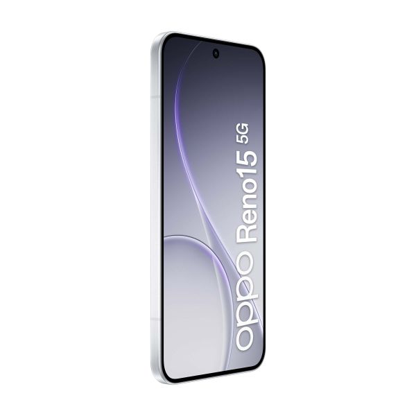 OPPO Reno15 5G 16,7 cm (6.59") Dual SIM Android 16.0 USB Type-C 8 GB 512 GB 6500 mAh Wit (CPH2825AE) OPPO Reno15 5G 16,7 cm (6.59") Dual SIM Android 16.0 USB Type-C 8 GB 512 GB 6500 mAh Wit (CPH2825AE)