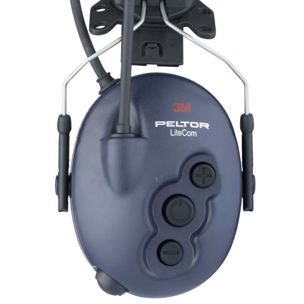 3M PELTOR LiteCom Binaural Nackenband Schwarz - Blau - Weiß Headset (XH001680442) (XH001680442)