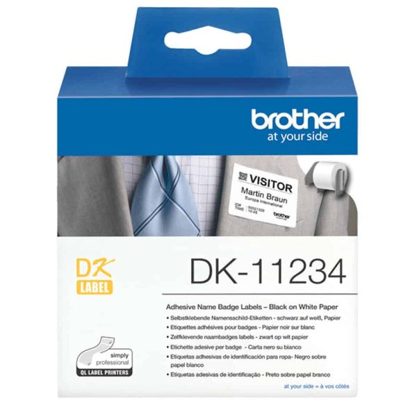 Brother DK-11234 printeretiket Wit Zelfklevend printerlabel (DK-11234)