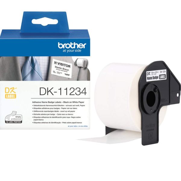 Brother DK-11234 printeretiket Wit Zelfklevend printerlabel (DK-11234)