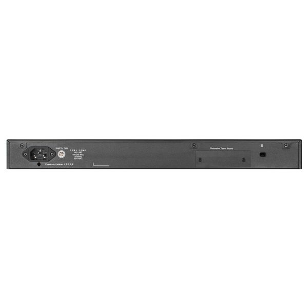 D-Link DGS-1520-52MP netwerk-switch Managed L3 Gigabit Ethernet (10/100/1000) Power over Ethernet (PoE) 1U Zwart (DGS-1520-52MP)