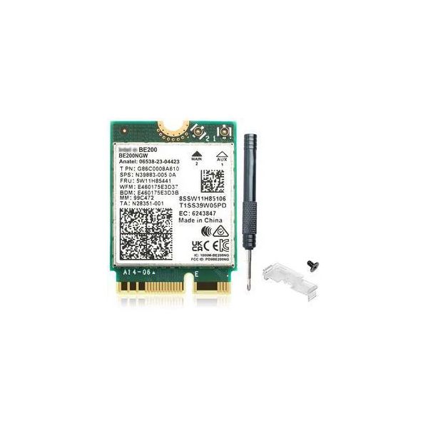 Dell Intel BE201NGW Wi-Fi 7 M.2 Card met Bluetooth (DD86T)