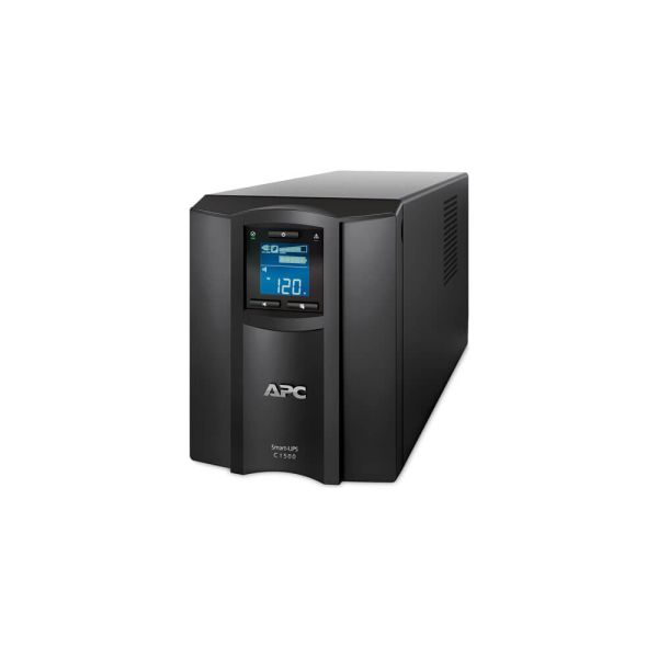 APC Smart-UPS C 1500VA Line-Interactive Tower (SMC1500IC-OB)