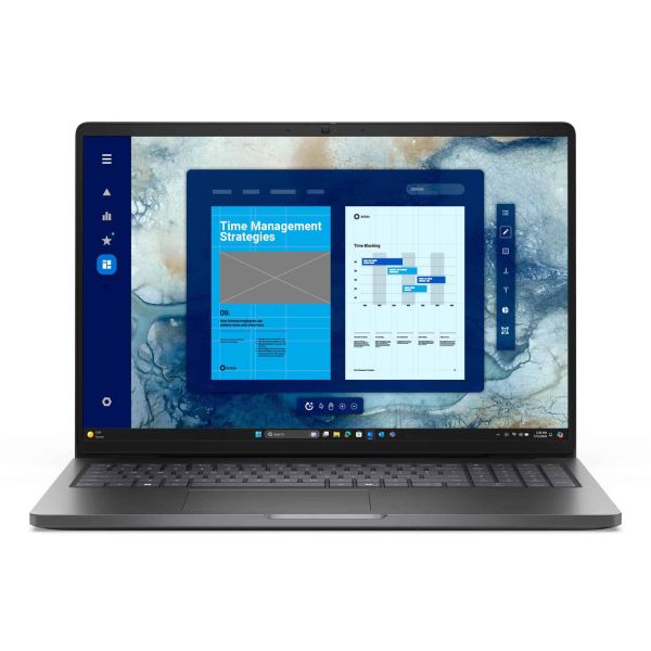 DELL Pro 16 PC16250 Intel Core 5 220U Laptop 40,6 cm (16") Full HD+ 16 GB DDR5-SDRAM 512 GB SSD Wi-Fi 6E (802.11ax) Windows 11 Pro Zwart (BTO015_PC16250_EMEA)