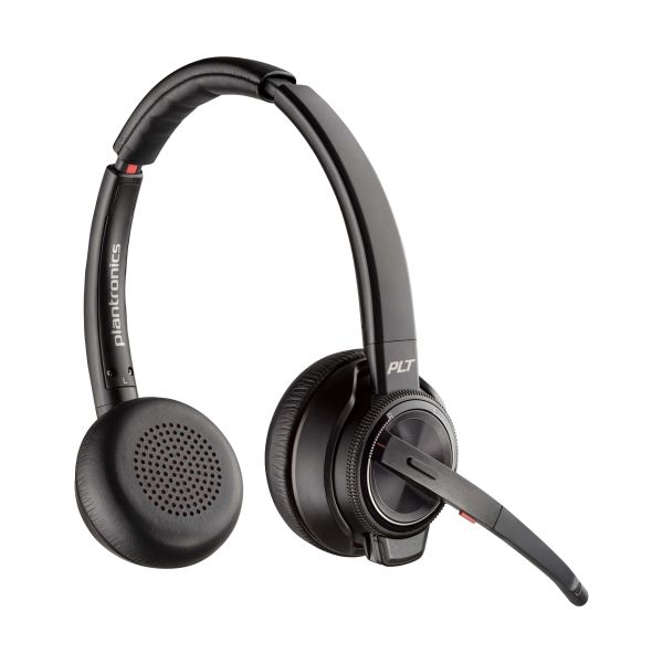HP Poly Savi 8220 UC DECT 1880-1900 MHz USB-A Headset (209215-02)
