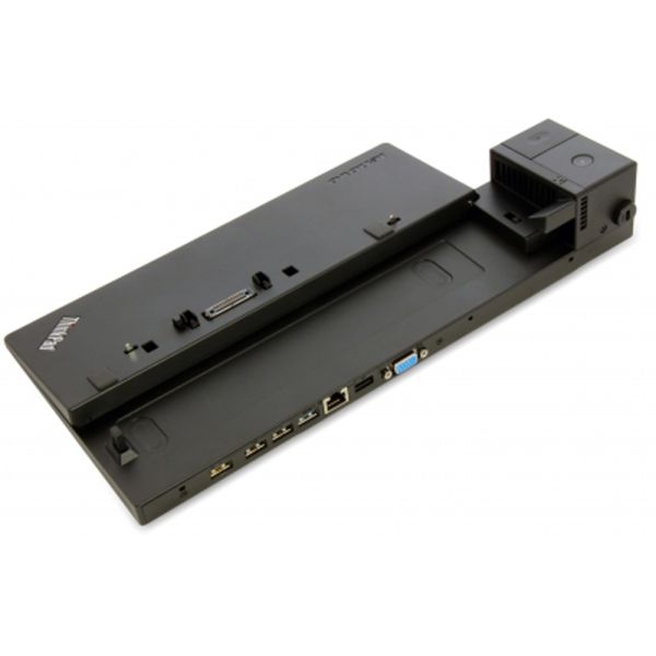 Lenovo 40A00065DK laptop dock & poortreplicator Docking Zwart (40A00065DK)
