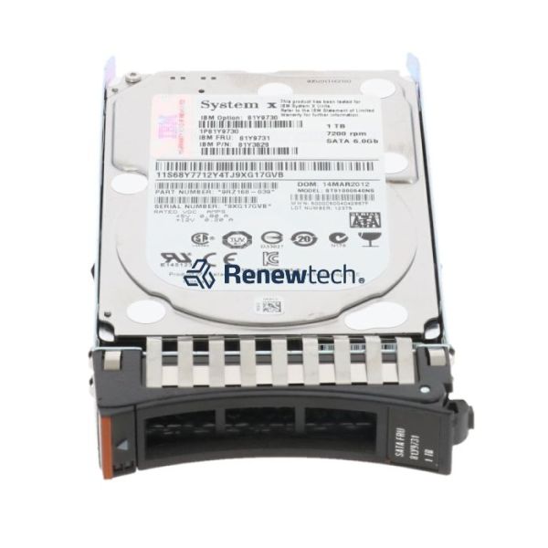 Lenovo 1TB 7.2K 6Gbps NL SATA 2.5in SFF HS (81Y9848)