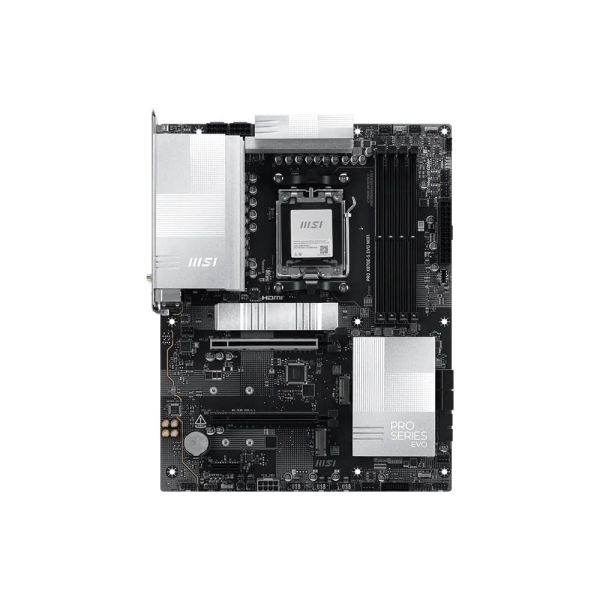 MSI PRO X870E-S EVO WIFI moederbord AMD X870E Socket AM5 ATX (PRO X870E-S EVO WIFI)