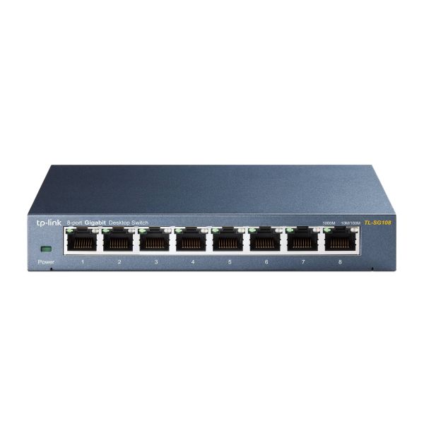 TP-Link TL-SG108 V9 8-poorts Gigabit Switch (TL-SG108 V9)