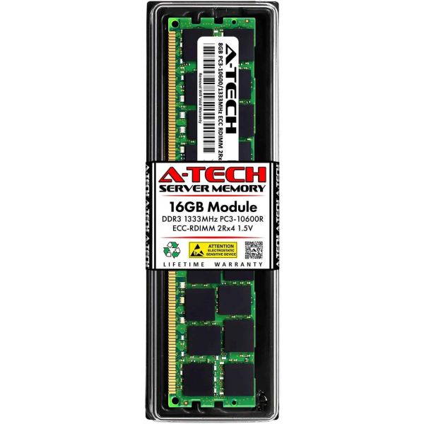 Dell 16GB 2Rx4 PC3-10600R (HMT42GR7BFR4C-H9-RFB)