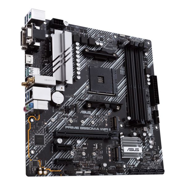 ASUS PRIME B550M-A WIFI II AMD B550 Socket AM4 micro ATX (PRIME B550M-A WIFI II)