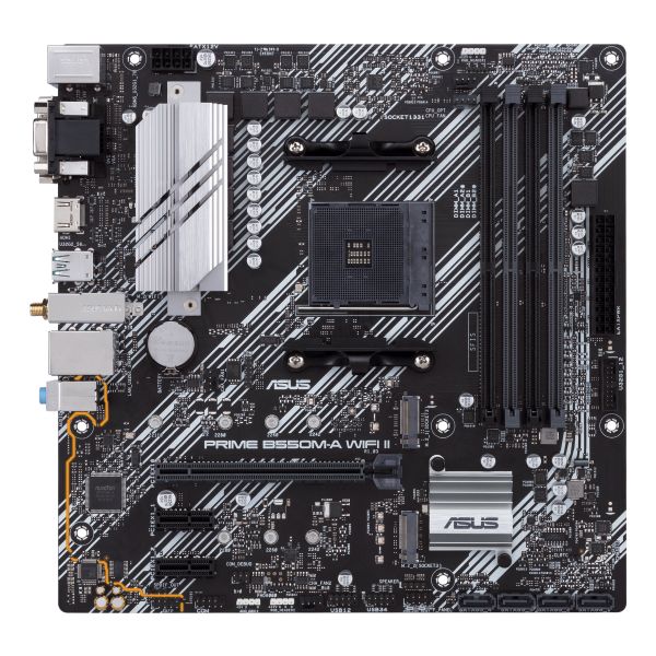 ASUS PRIME B550M-A WIFI II AMD B550 Socket AM4 micro ATX (PRIME B550M-A WIFI II)