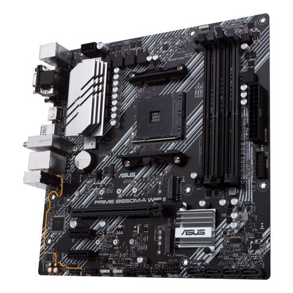 ASUS PRIME B550M-A WIFI II AMD B550 Socket AM4 micro ATX (PRIME B550M-A WIFI II)