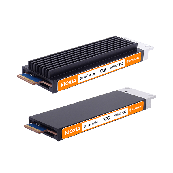 Kioxia X121 XD8 dSSD 1.9TB E1.S PCIe Gen5 SED (KXD8DRJJ1T92)