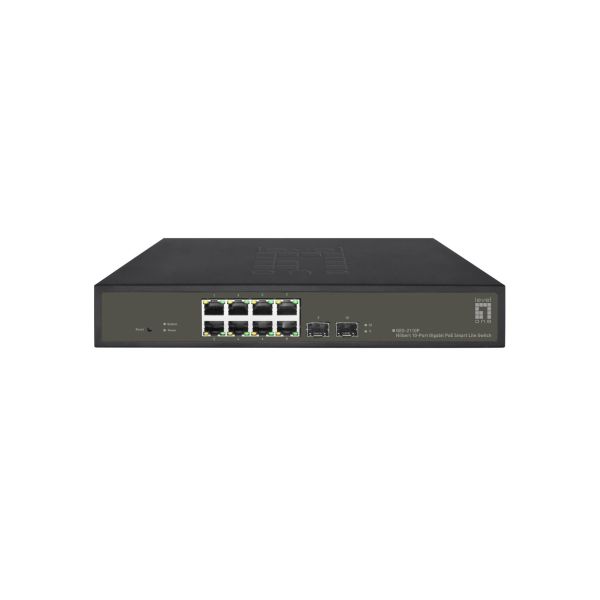 LevelOne GES-2110P 10-Port Gigabit PoE Switch (52090903101)