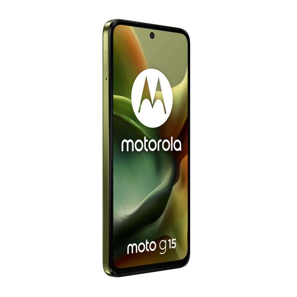 Motorola moto g15 17,1 cm (6.72") Dual SIM Android 15 4G USB Type-C 4 GB 128 GB 5200 mAh Groen (PB6E0005SE) Motorola moto g15 17,1 cm (6.72") Dual SIM Android 15 4G USB Type-C 4 GB 128 GB 5200 mAh Groen (PB6E0005SE)