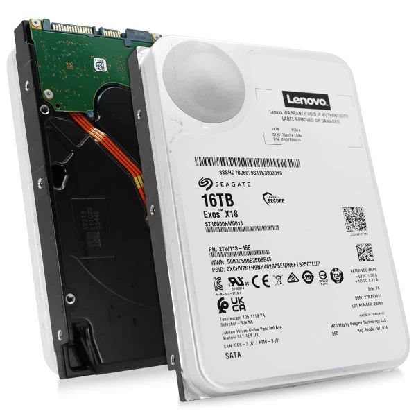 Lenovo HDD 3.5 16TB SATA HS 512e HDD SED L2 (ST16000NM001J)