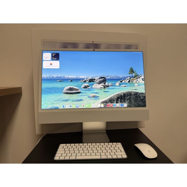 Apple 24-inch iMac M4 met 10-core CPU/GPU, 16GB, 256GB - Silver (MWUU3ZE/A)