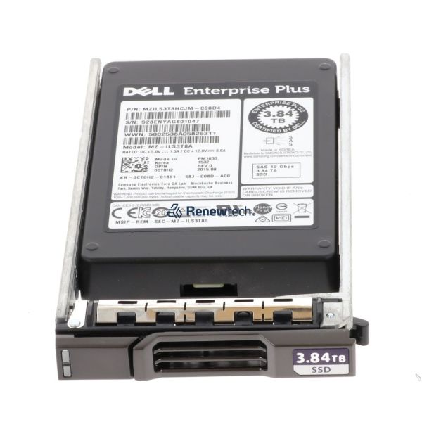 Dell G14 03DDFT 3.84TB 3 DWPD SAS-3 12Gb/s MLC 2.5in Solid State Drive (03DDFT_DELLG14)
