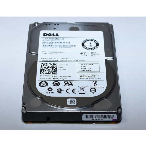 Dell G13 T55G2 3.84TB 1 DWPD SATA 6Gb/s 3D TLC 2.5in Recertified SSD (05TVXD_DELLG13_MR_9)