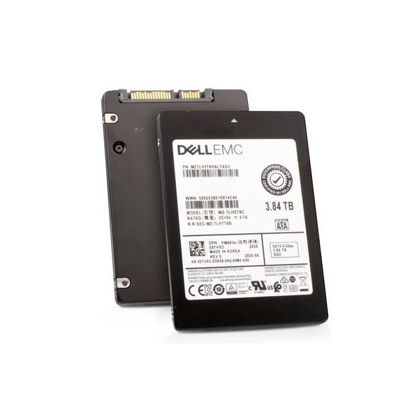 Dell 3.84TB SATA 6Gb/s SSD 2.5" (1 DWPD, 3D TLC) (08PYG5_NOTRAY)