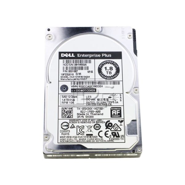 Dell Enterprise Plus 16TB 7.2K RPM SAS 12Gb/s 3.5in (0HNHWC_DELLG14_SR_18)