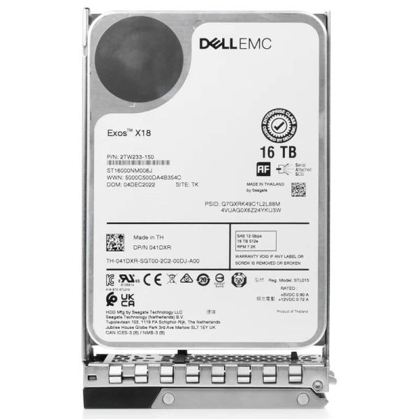 Dell 16TB 7.2K RPM SATA 6Gb/s 3.5" Harde Schijf (0JWV1P_DELLG14_NB_11)