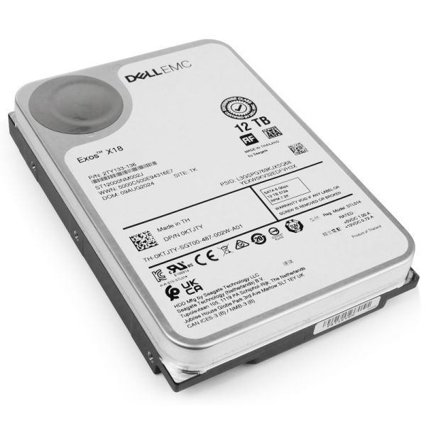 Dell G14 0KTJTY 12TB 7.2K RPM SATA 6Gb/s 512e 3.5in Hard Drive (0KTJTY_DELLG14)