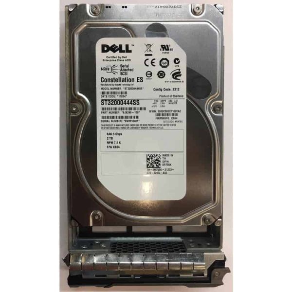 Dell Constellation ES.3 2TB SAS 3.5" Hard Drive (0R755K)
