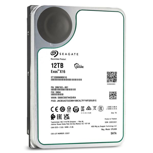 Dell G14 12TB 7.2K RPM SATA 3.5in (0V308G_DELLG14_SR_25)