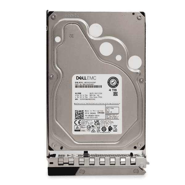 Dell EMC 4TB 7.2K RPM SATA 6Gb/s 3.5in Hard Drive (0W2M9N_DELLG14_NB_7)