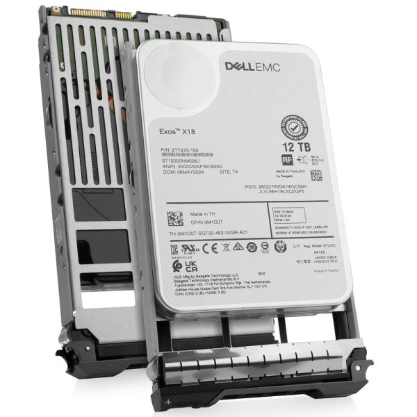 Dell G13 12GYY 4TB 7.2K RPM SAS 6Gb/s 512n 3.5 Server Hard Drive (400ALRT-12GYY_DELLG13)