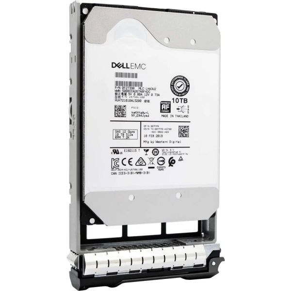 Dell G13 400-ANVG 10TB 7.2K RPM SAS 12Gb/s 512e 3.5 NearLine Hard Drive (400ANVL-400ANVG)