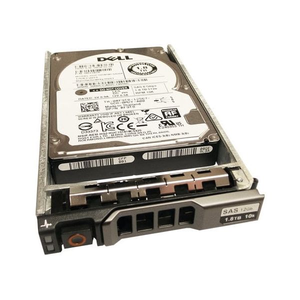 Dell G14 400-ATJR 1.8TB 10K RPM SAS 12Gb/s 512e 2.5 Hard Drive (400ATJR-400ATJR)
